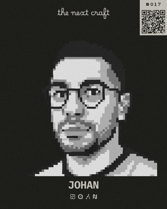 Johan's participant badge