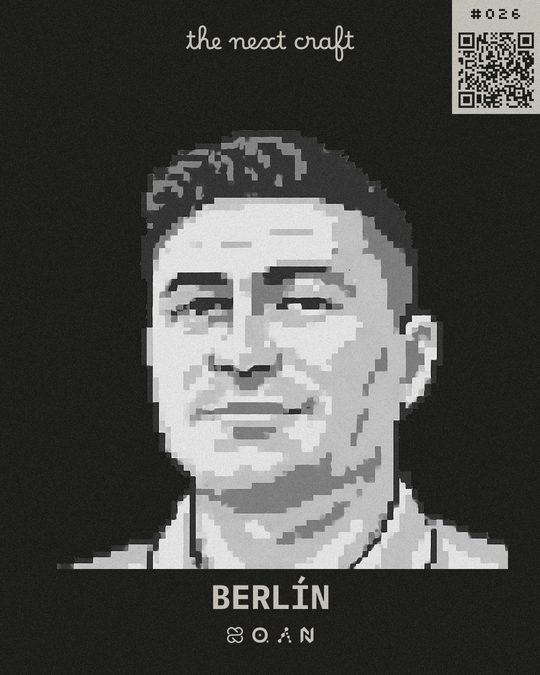 Berlín's participant badge