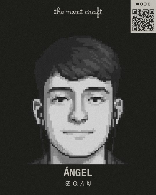 Ángel's participant badge