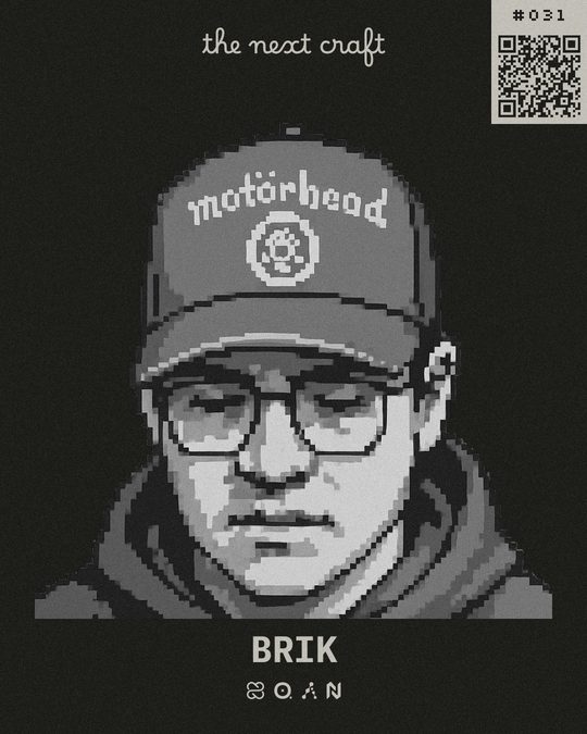 Brik's participant badge