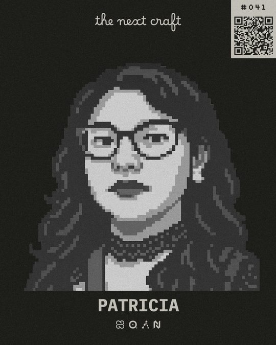 Patricia's participant badge