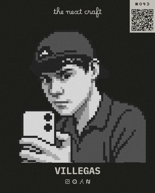 Villegas's participant badge