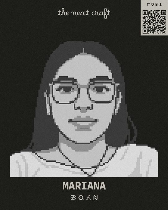 Mariana's participant badge