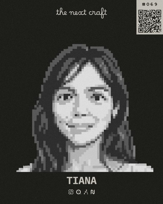 Tiana's participant badge