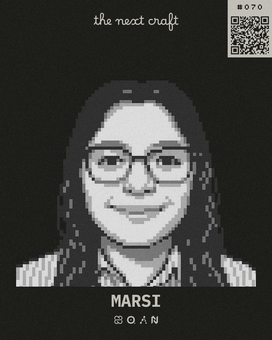 Marsi's participant badge