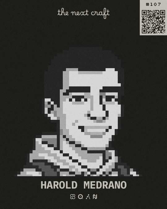 Harold Medrano's participant badge