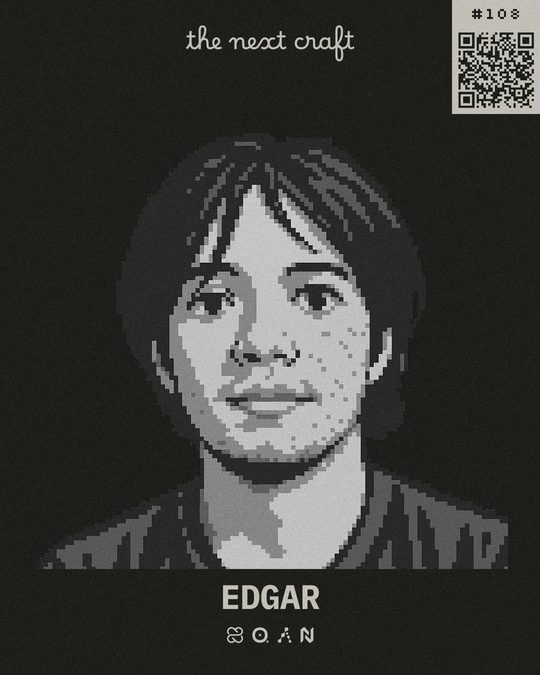 Edgar's participant badge