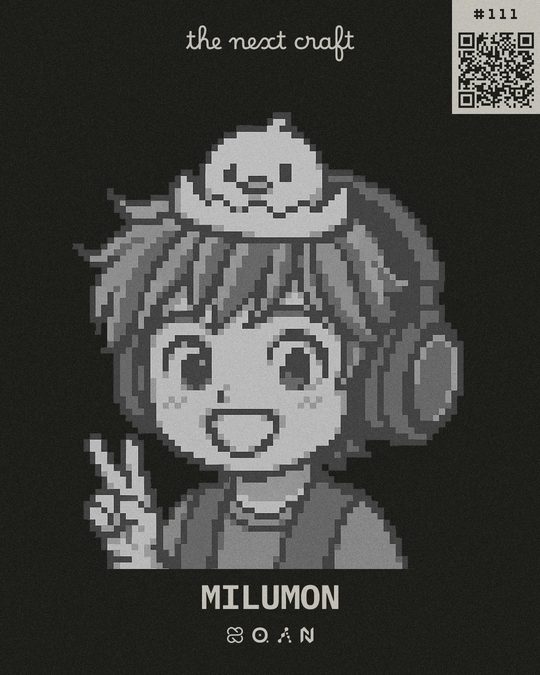 Milumon's participant badge