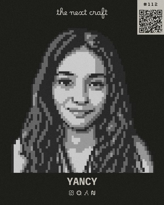 Yancy's participant badge