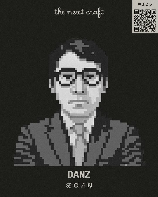Danz's participant badge