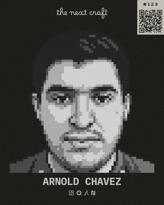 Arnold Chavez's participant badge