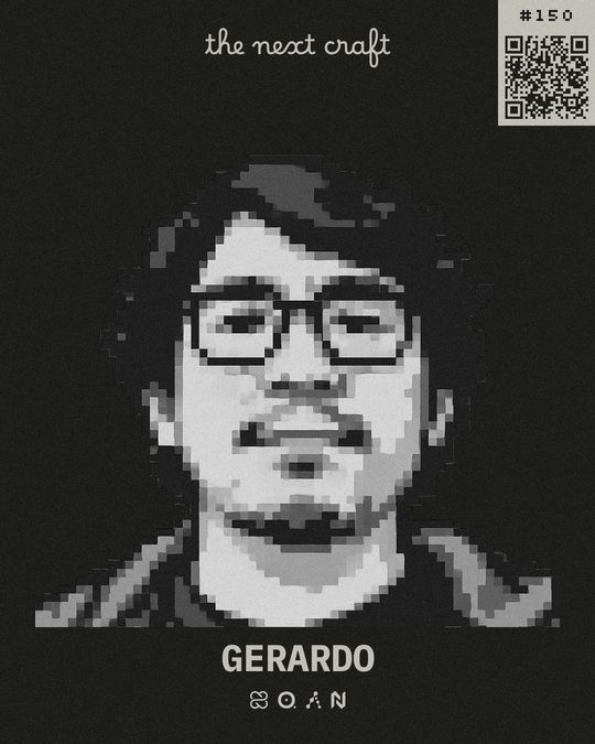 Gerardo's participant badge