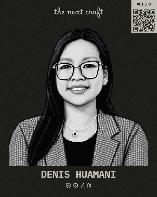 Denis Huamani's participant badge