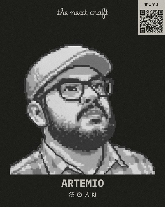 Artemio's participant badge