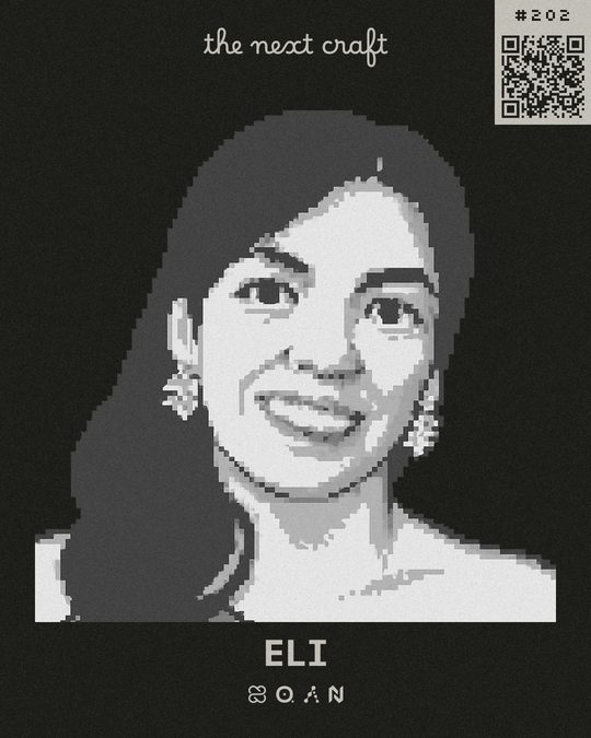 Eli's participant badge