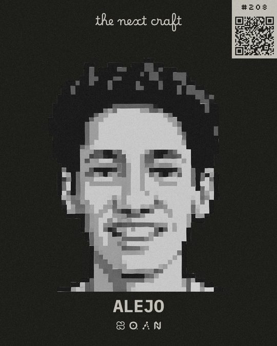 Alejo's participant badge