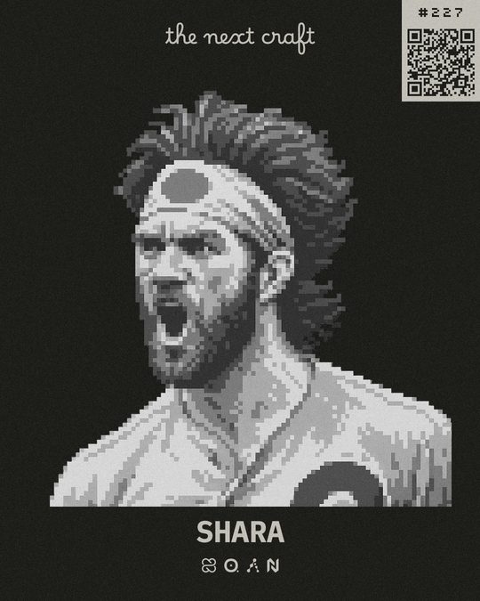 Shara's participant badge