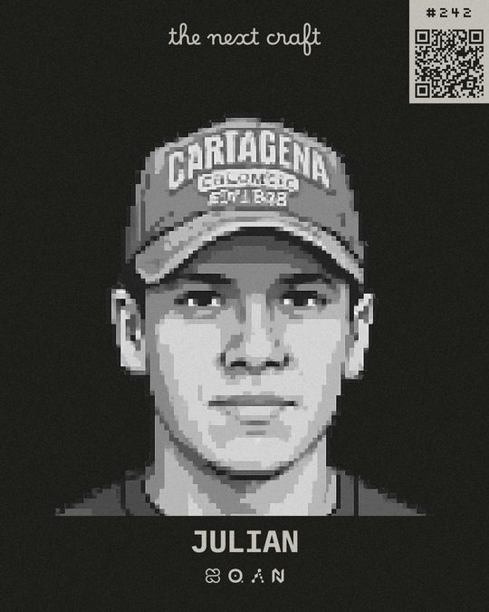 Julian's participant badge