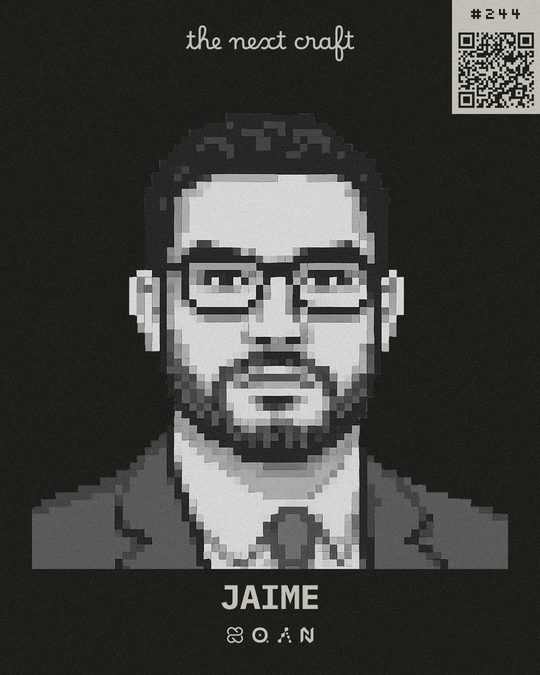 Jaime's participant badge